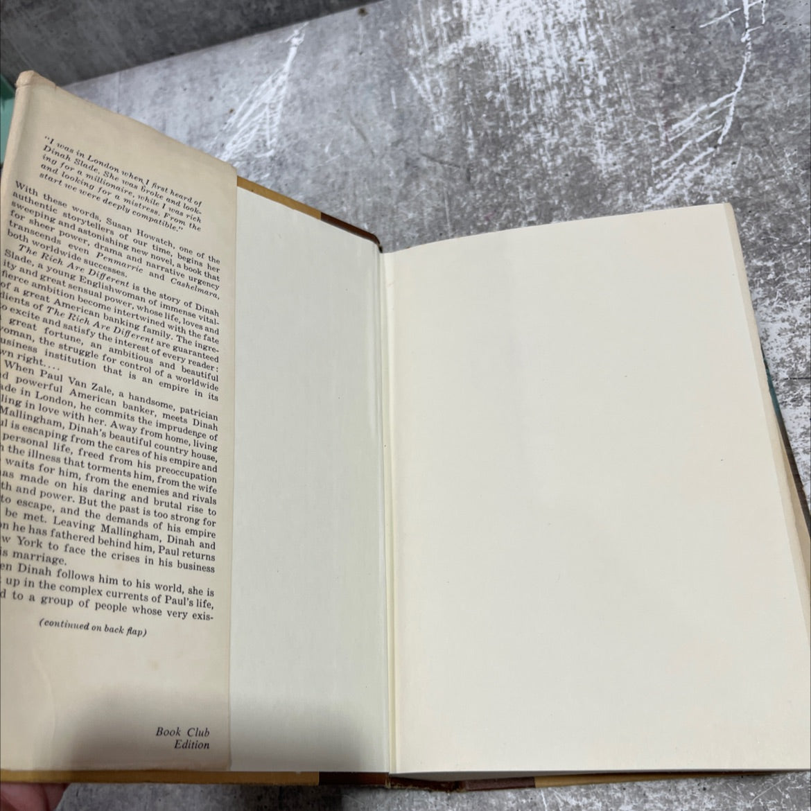 a hot aramishzad book, by Susan Howatch, 1977 Hardcover image 4