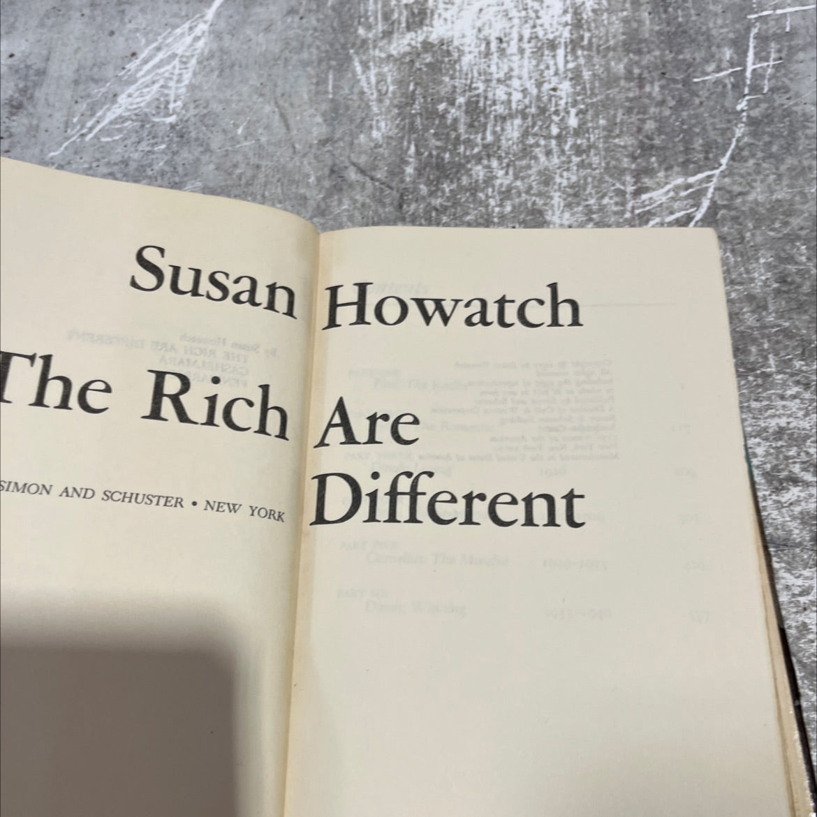 a hot aramishzad book, by Susan Howatch, 1977 Hardcover image 2