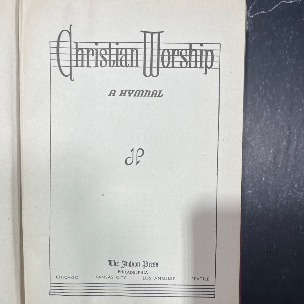 a hymnal book, by william p. shelton and luther wesley smith, 1947 Hardcover image 2