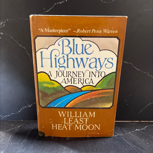 a journey into america blue highways book, by william least heat moon, 1982 Hardcover image 1