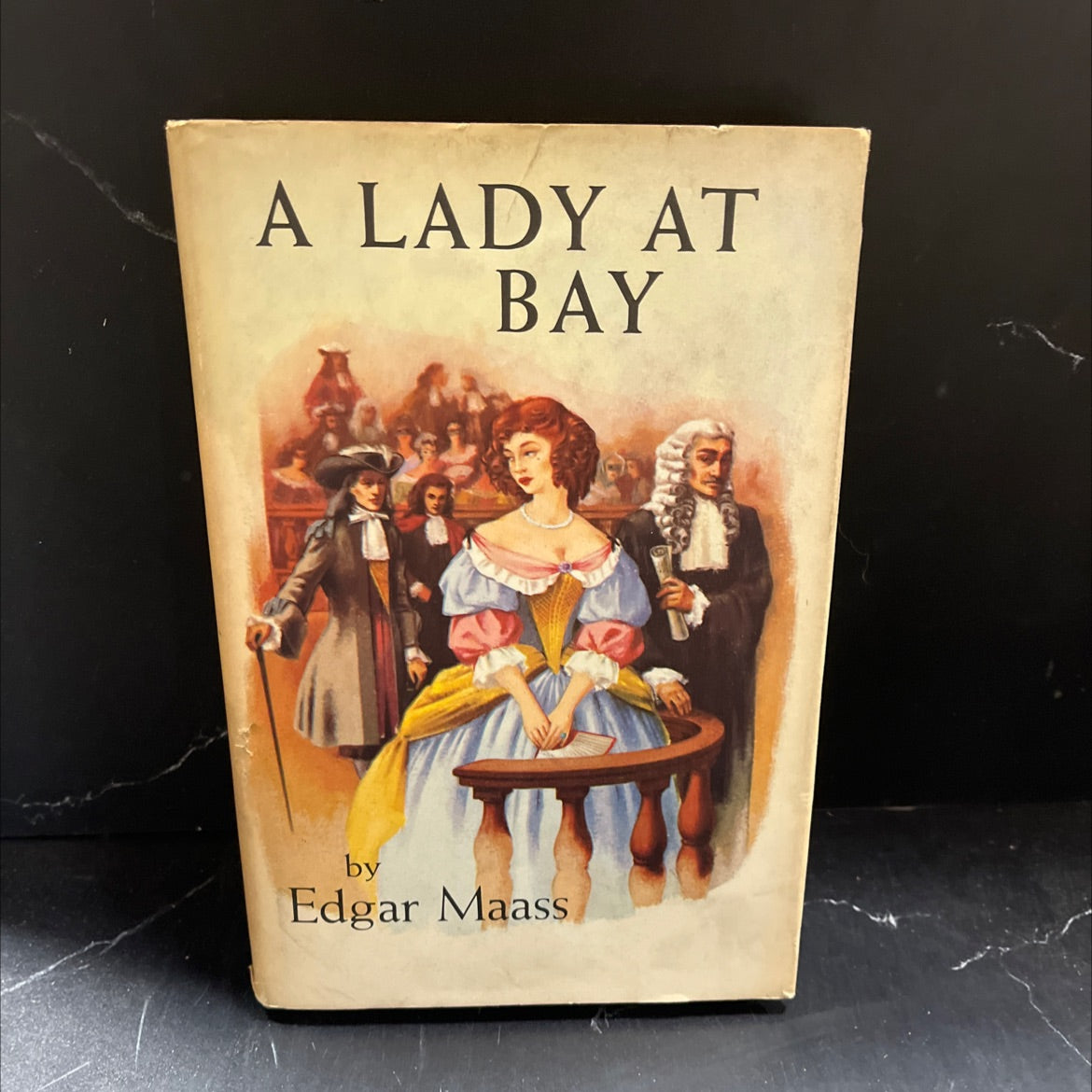 a lady at bay book, by edgar maass, 1953 Hardcover image 1