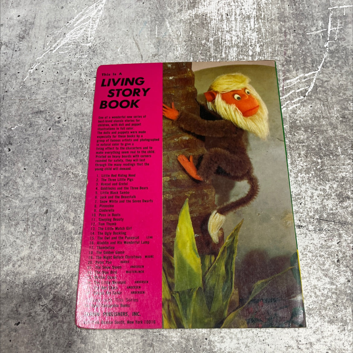 a living story book sinbad the sailor book, by unknown, 1970 Hardcover image 2
