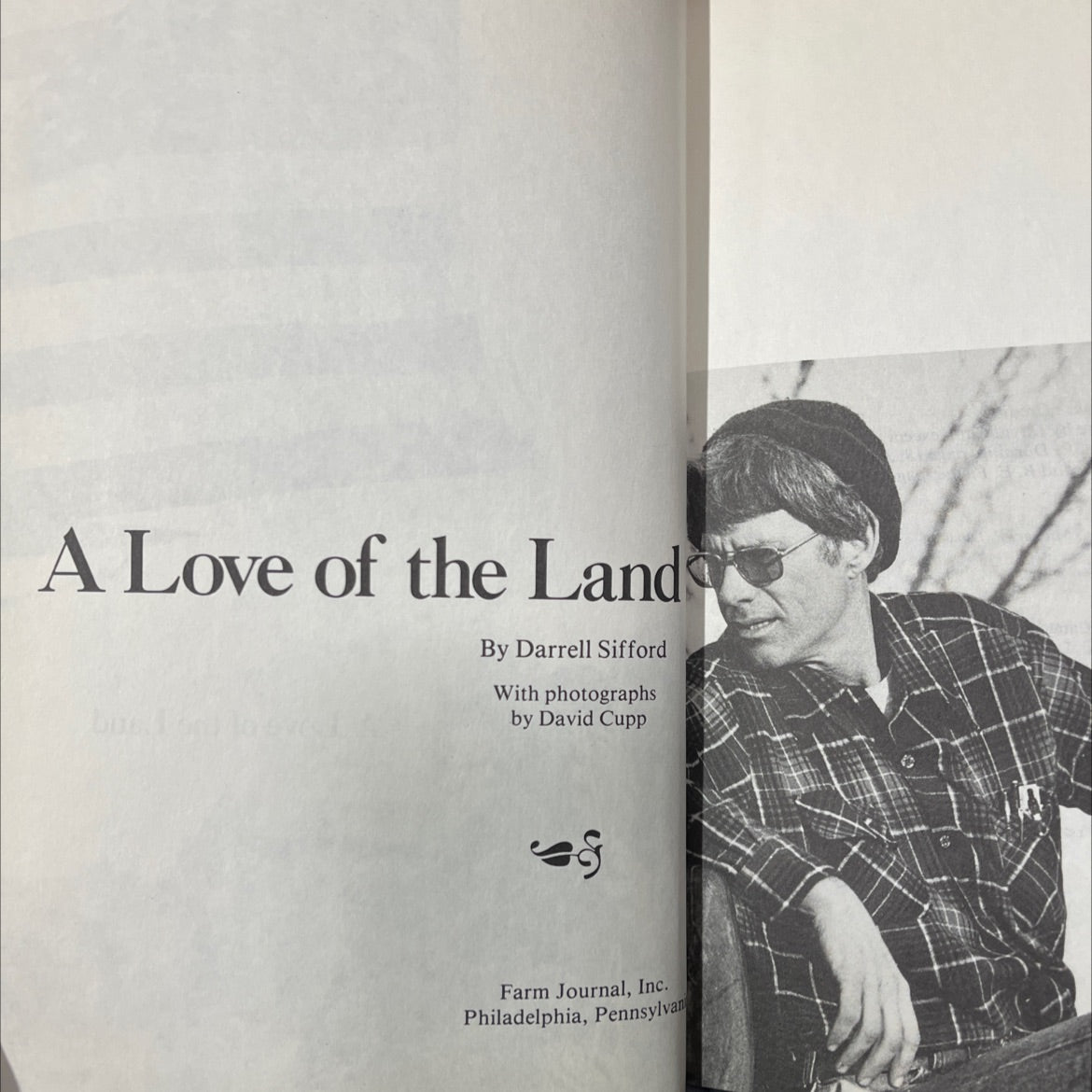 a love of the lands book, by darrell sifford, 1980 Hardcover image 2