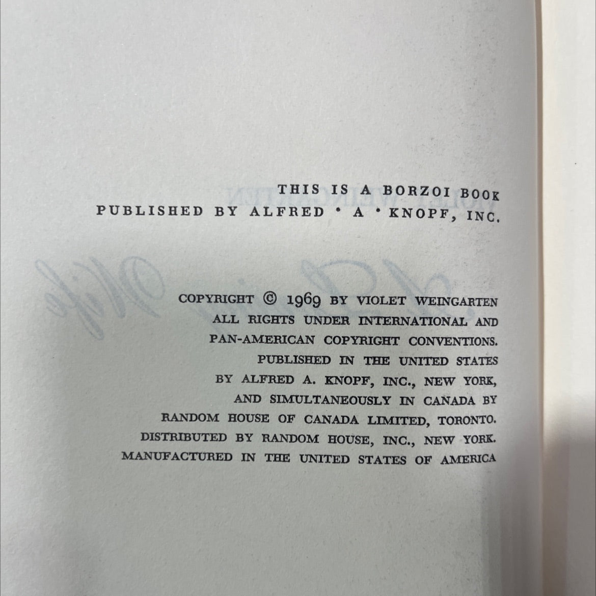 a loving wife book, by violet weingarten, 1969 Hardcover image 3
