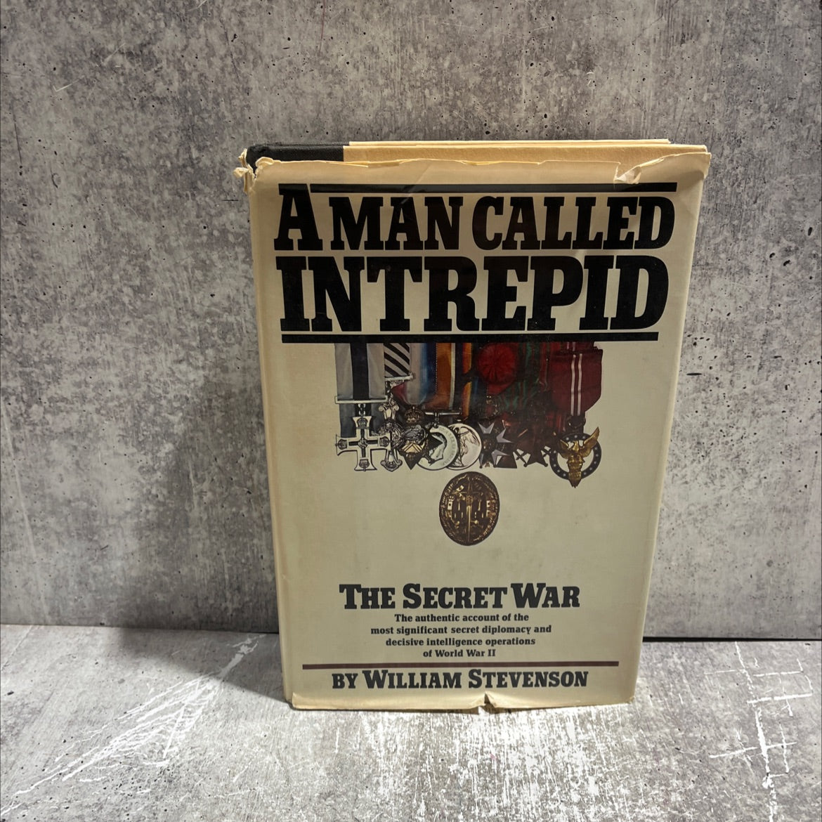 a man called intrepid the secret war book, by william stevenson, 1976 Hardcover image 1
