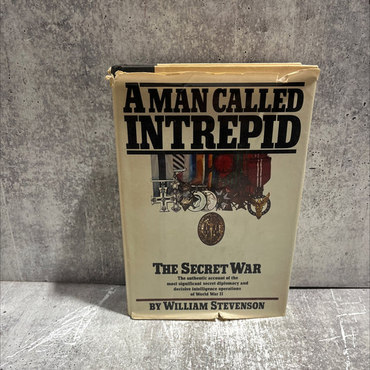 a man called intrepid the secret war book, by william stevenson, 1976 Hardcover image 1