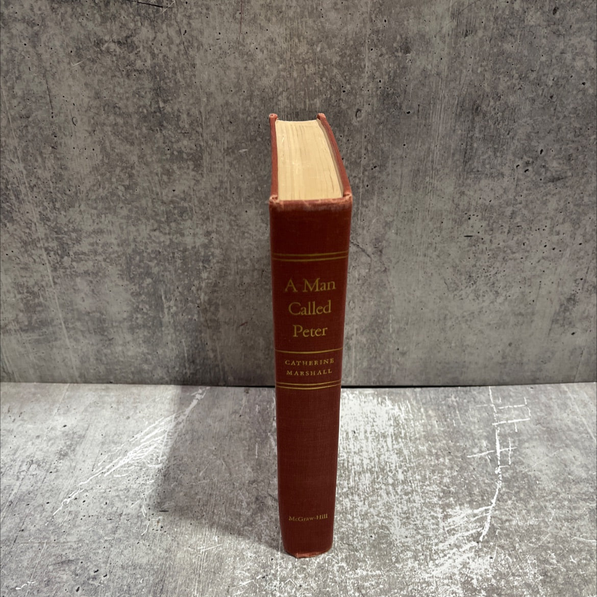 a man called peter the story of peter marshall book, by catherine marshall, 1951 Hardcover image 4