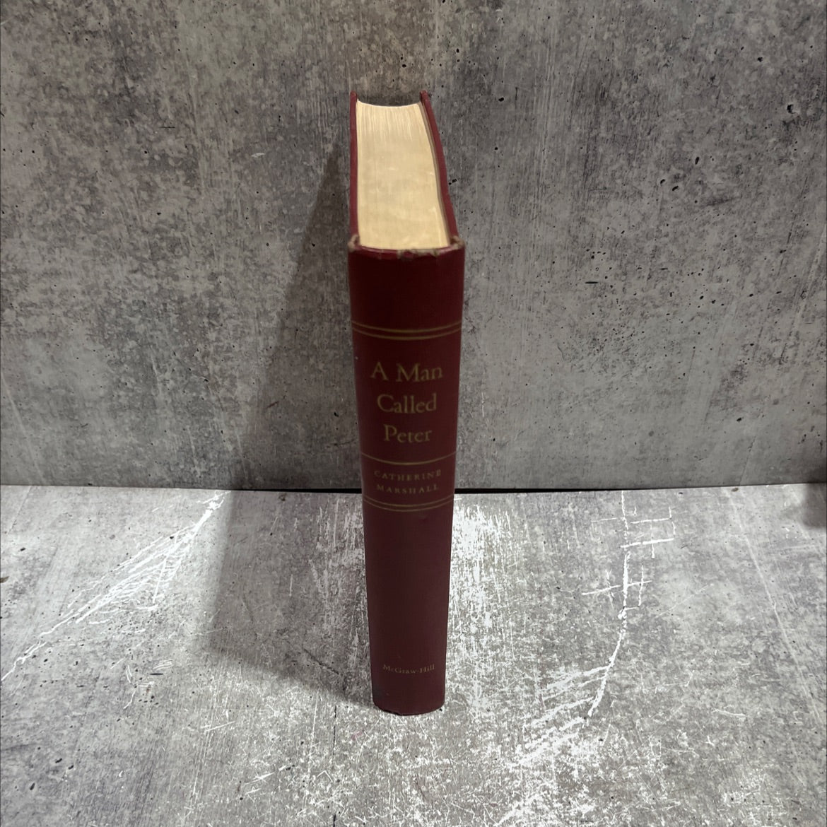 a man called peter book, by Catherine Marshall, 1951 Hardcover image 4