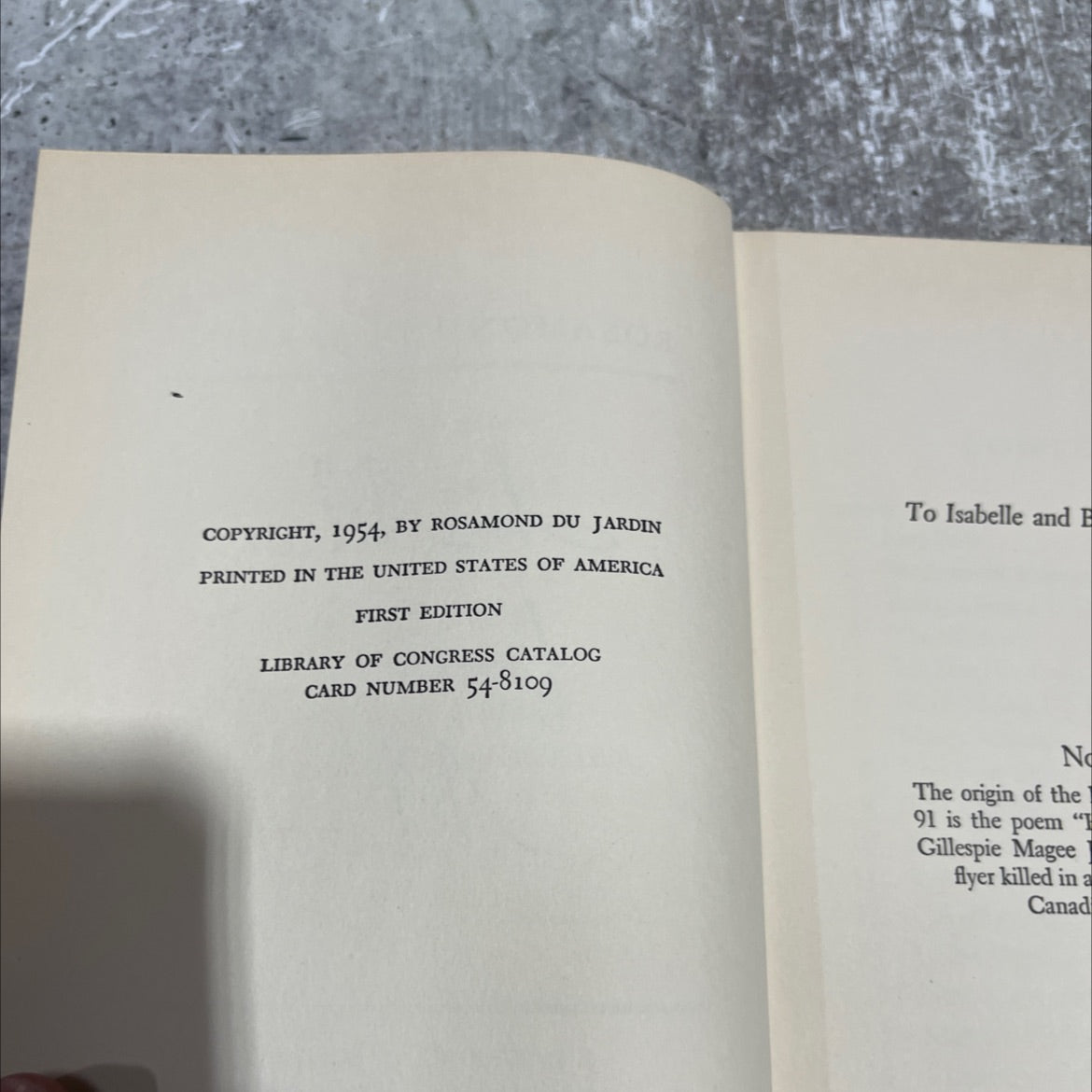 a man for marcy book, by rosamond du jardin, 1954 Hardcover image 3