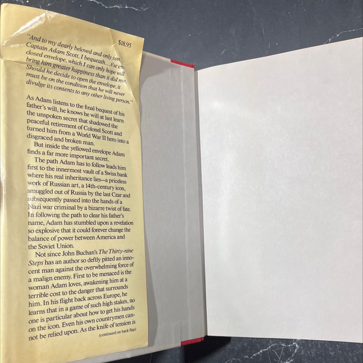 a matter of honor book, by jeffrey archer, 1986 Hardcover image 4