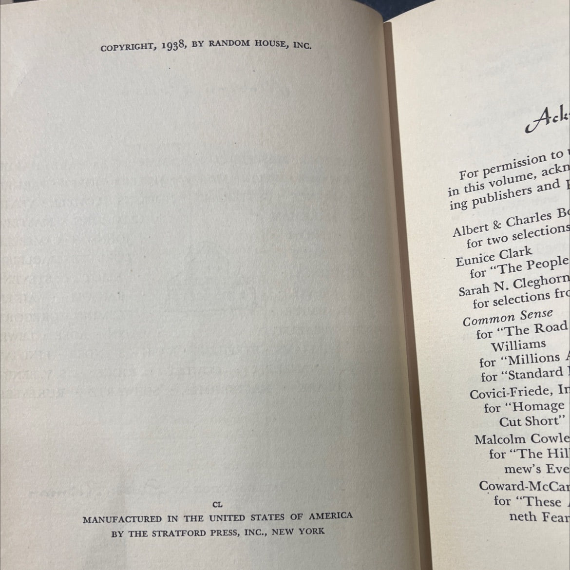 a new anthology of modern poetry book, by Selden Rodman, 1938 Hardcover image 3