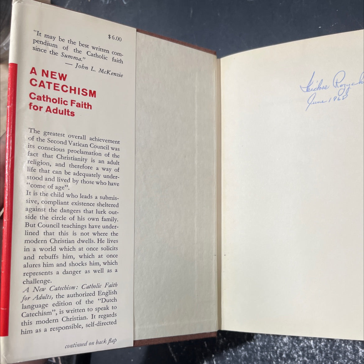 a new catechism catholic faith for adults book, by unknown, 1967 Hardcover image 4