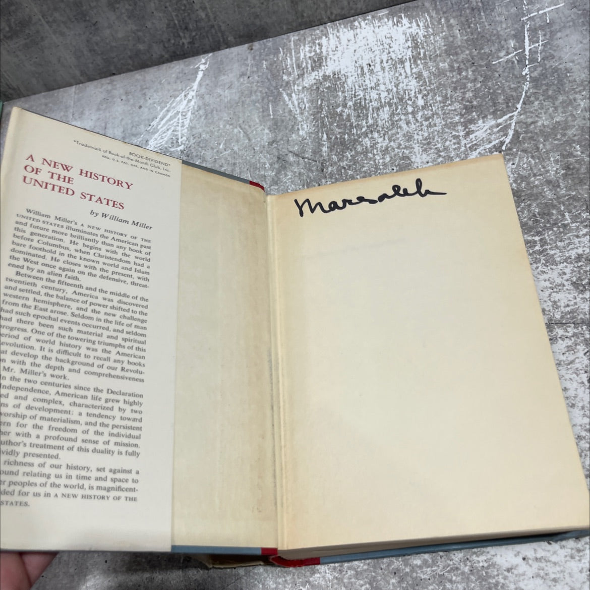 a new history of the united states book, by william miller, 1958 Hardcover image 4