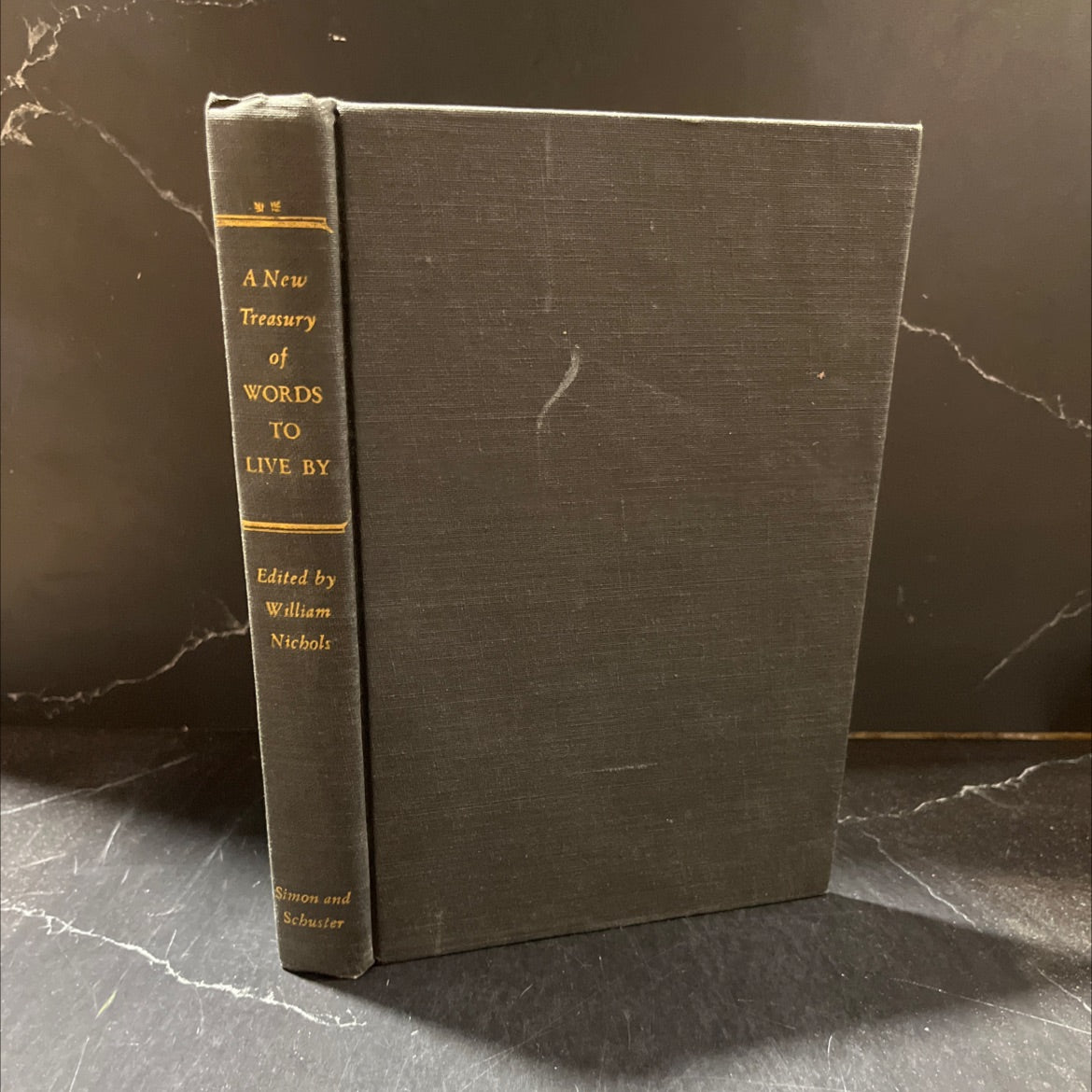a new treasury of words to live by book, by william nichols, 1959 Hardcover image 1