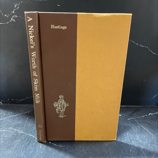 a nickel's worth of skim milk a boy's view of the great depression book, by robert j. hastings, 1973 Hardcover, image 1