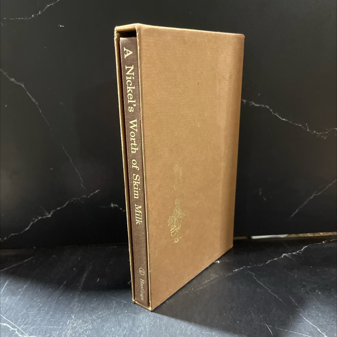 a nickel's worth of skim milk a boy's view of the great depression book, by robert j. hastings, 1973 Hardcover image 4