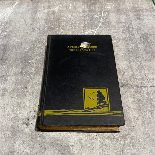 a personal record the shadow line a confession book, by joseph conrad, 1929 Hardcover image 1