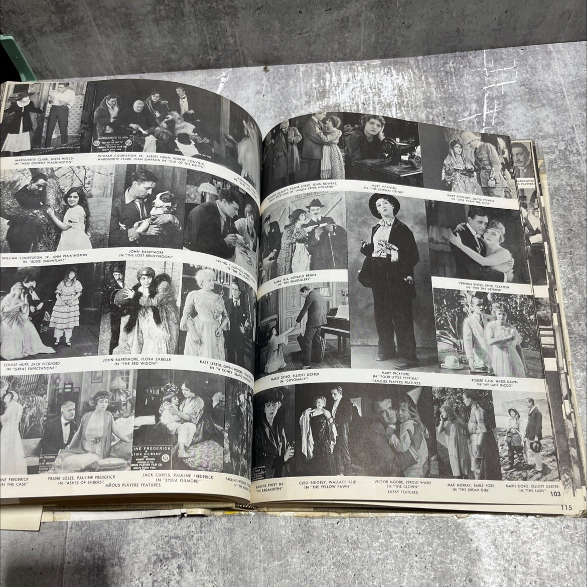 a pictorial history of the silent screen book, by daniel blum, 1953 Hardcover image 4