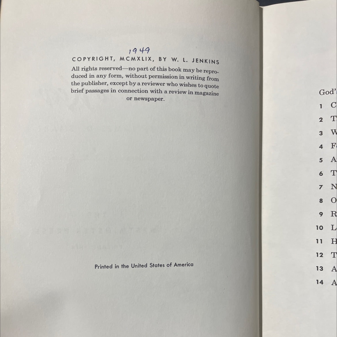 a promise to keep book, by james d. smart, 1949 Hardcover image 3