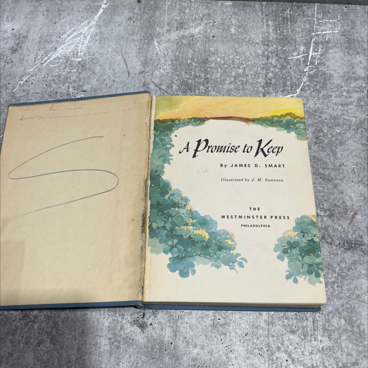 a promise to keep book, by james d. smart, 1949 Hardcover image 2