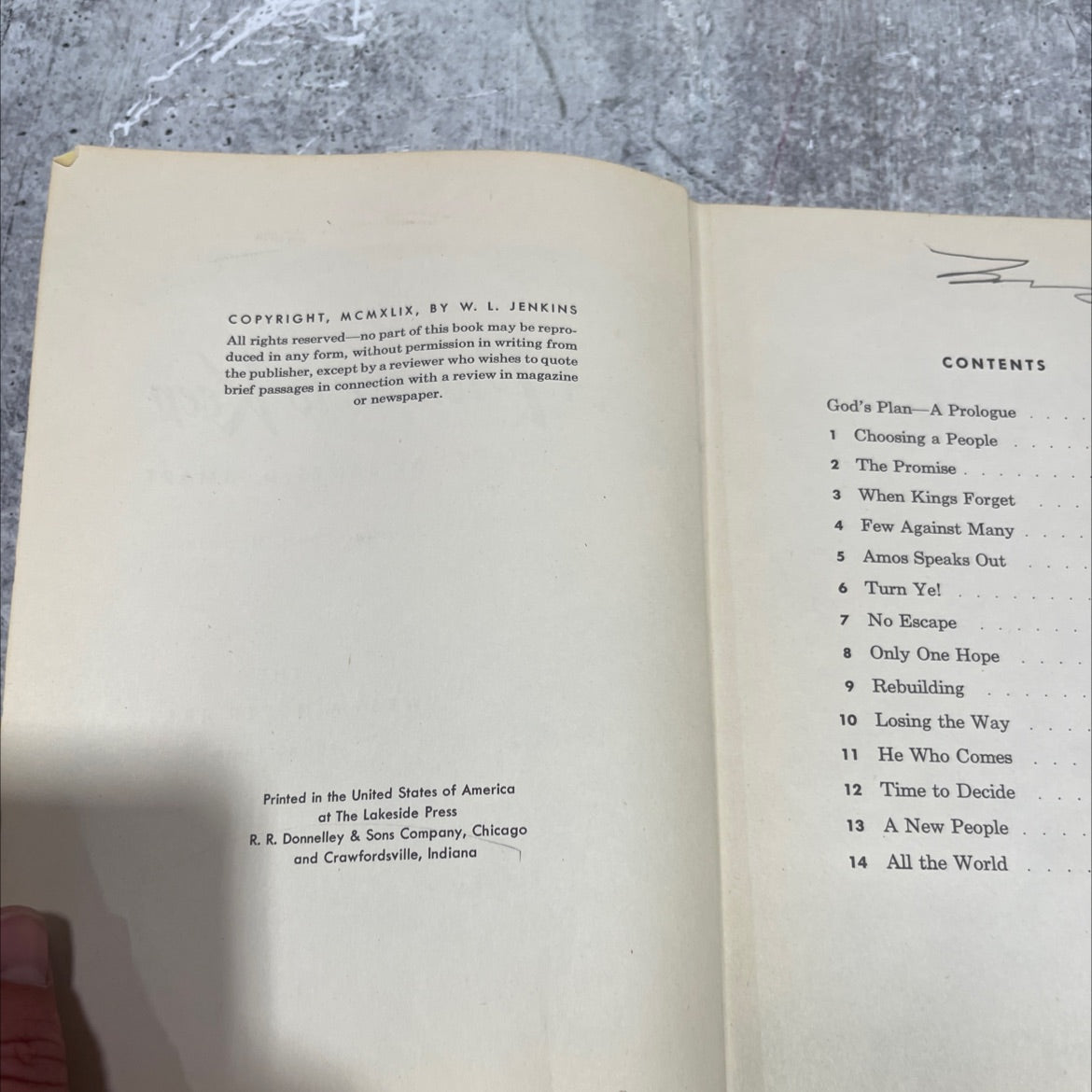 a promise to keep book, by james d. smart, 1949 Hardcover image 3