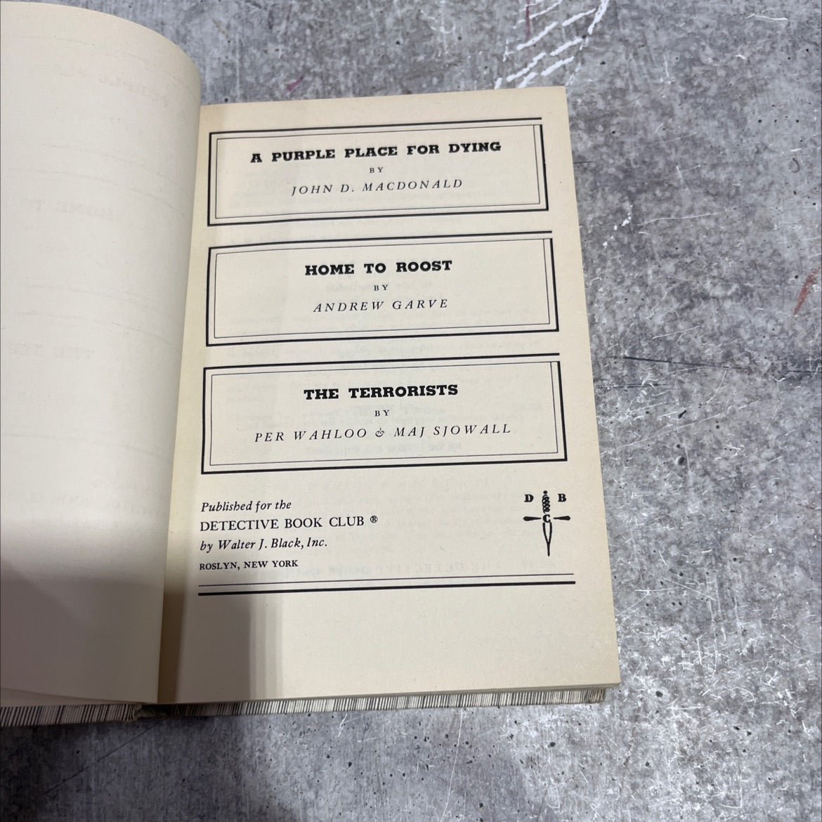 a purple place for dying book, by john d. macdonald, 1976 Hardcover image 2