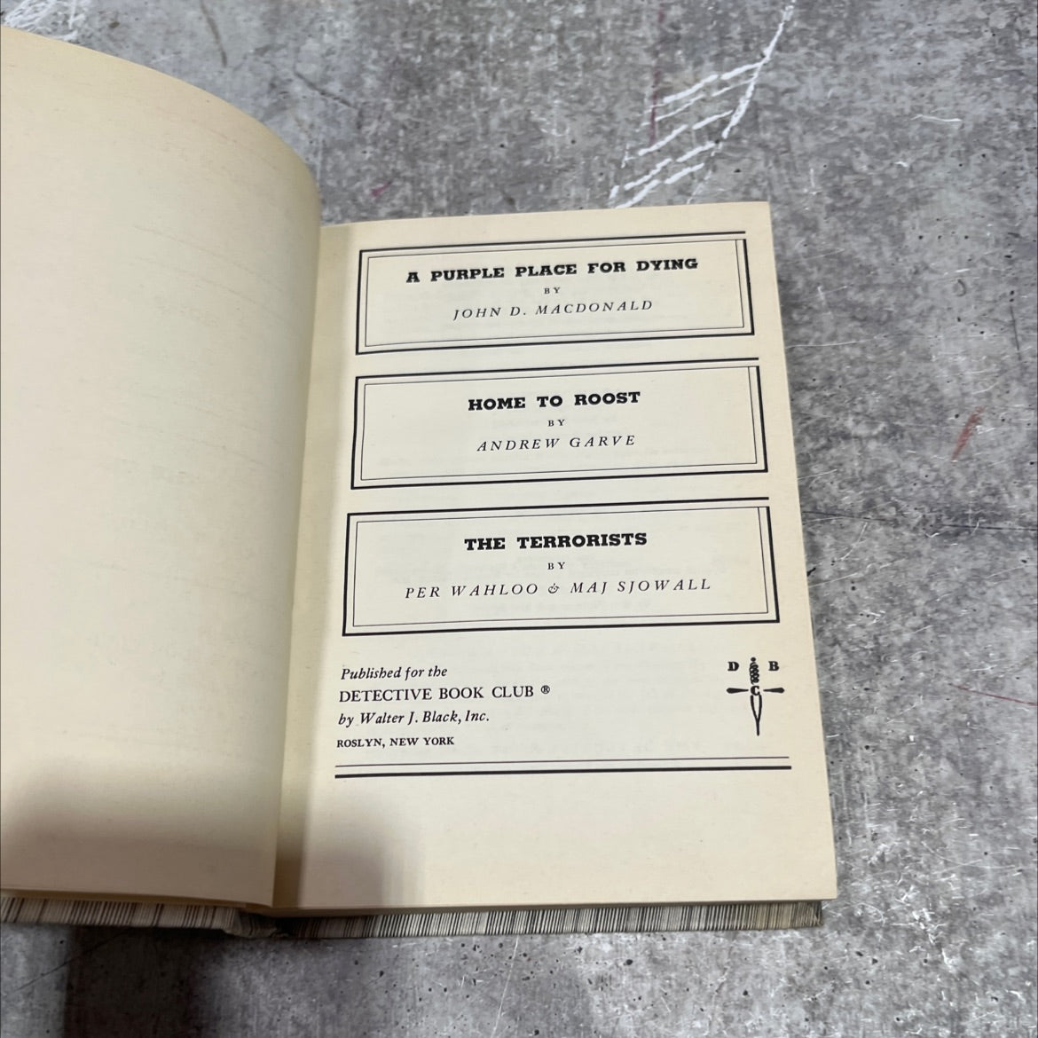 a purple place for dying book, by john d. macdonald, 1976 Hardcover image 2