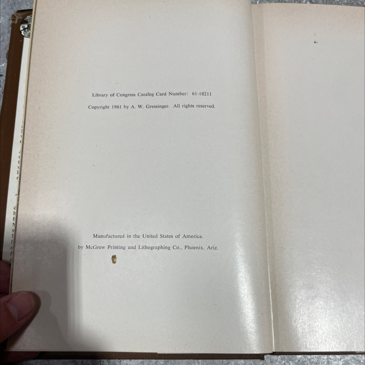 a rappr charles d. poston sunland seer book, by a. w. gressinger, 1961 Hardcover image 3
