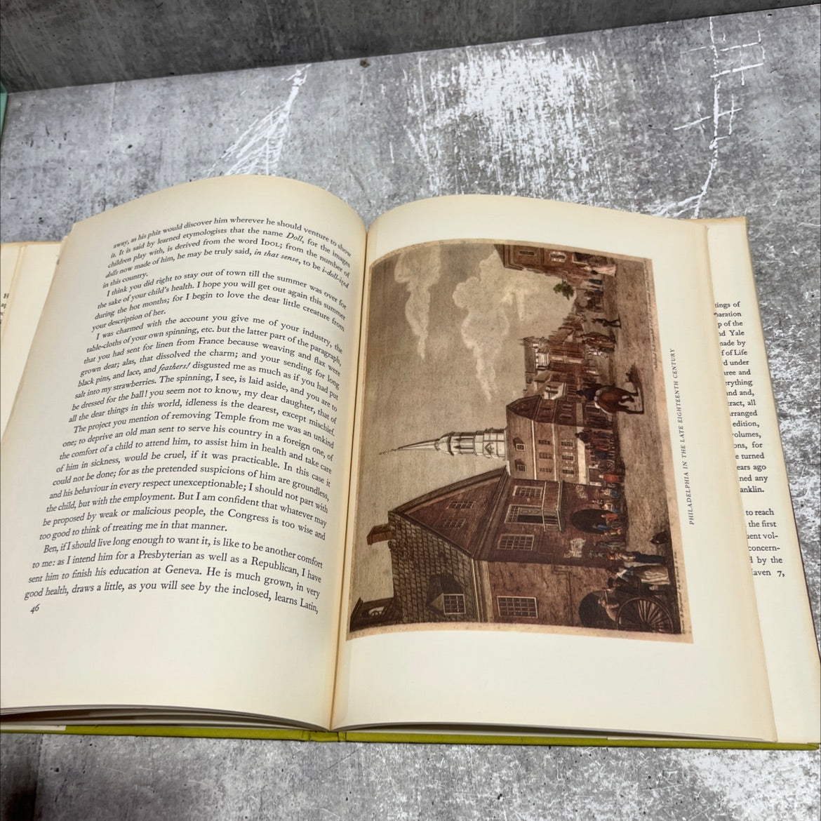 a selection from his personal letters book, by m franklin, 1956 Hardcover image 4