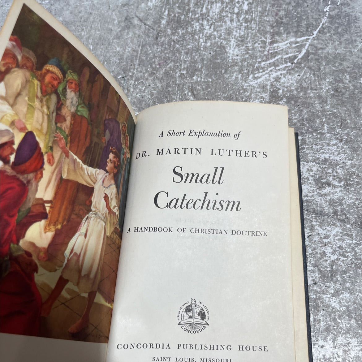a short explanation of dr. martin luther's small catechism a handbook of christian doctrine book, by dr. martin luther, image 2