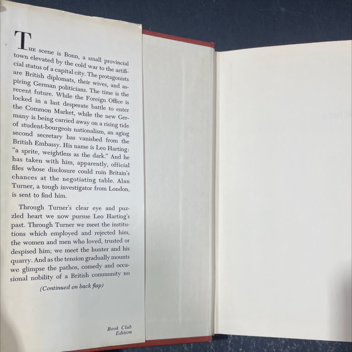 a small town in germany book, by john le carré, 1968 Hardcover image 4
