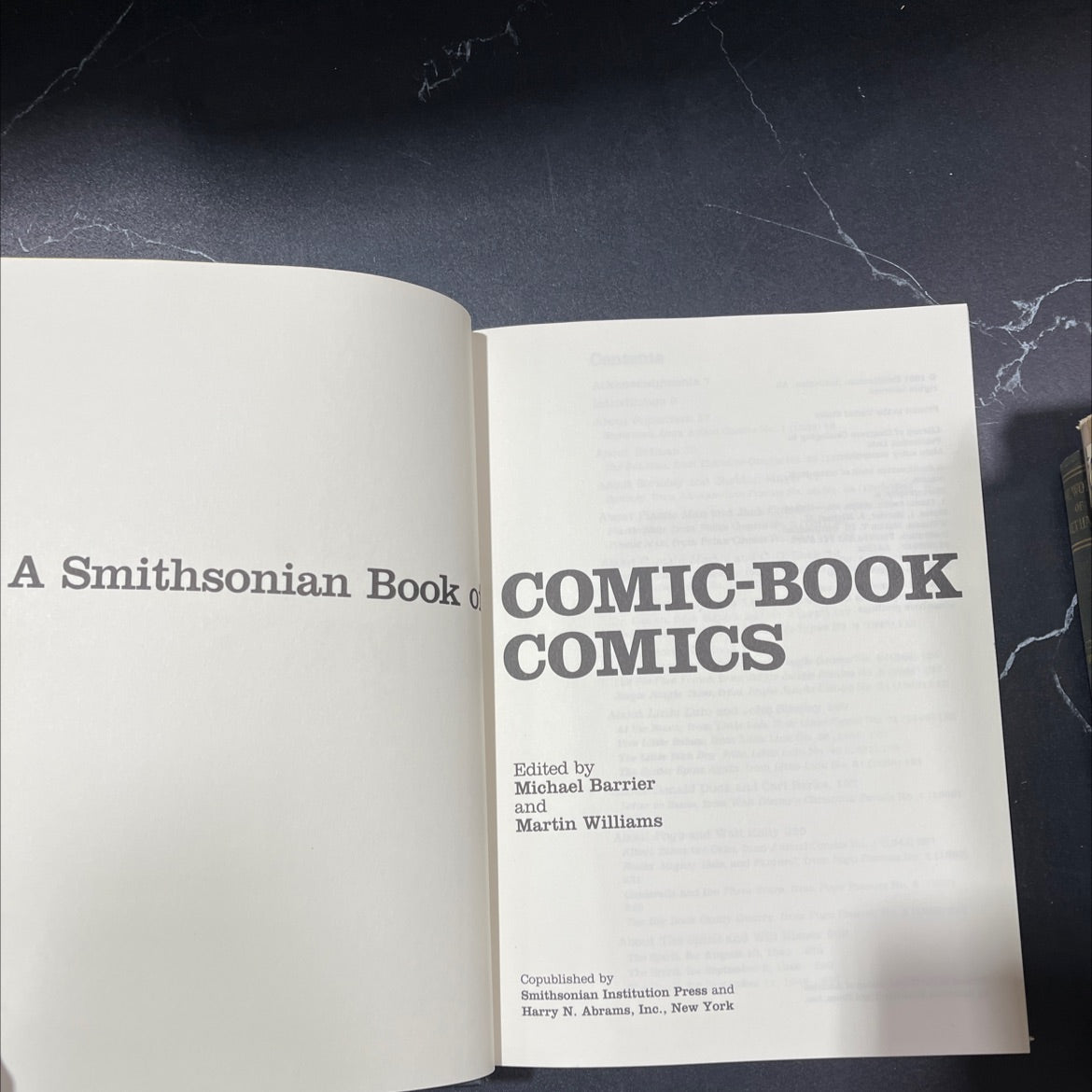 a smithsonian book of comic-book comics book, by Michael Barrier, Martin Williams, 1981 Hardcover, Vintage image 2