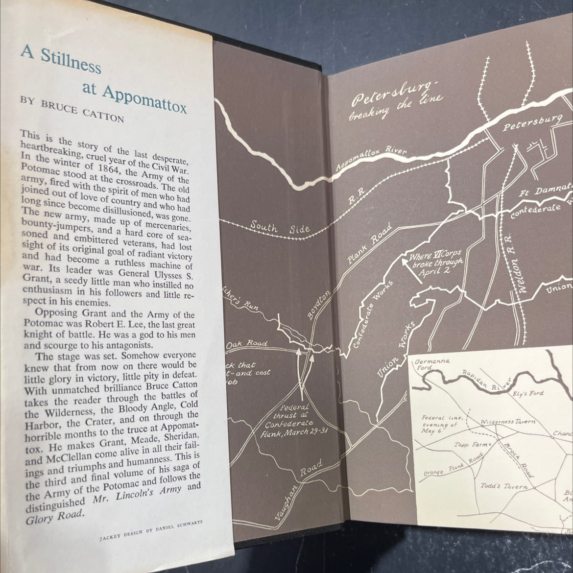 a stillness at appomattox book, by bruce catton, 1954 Hardcover image 4