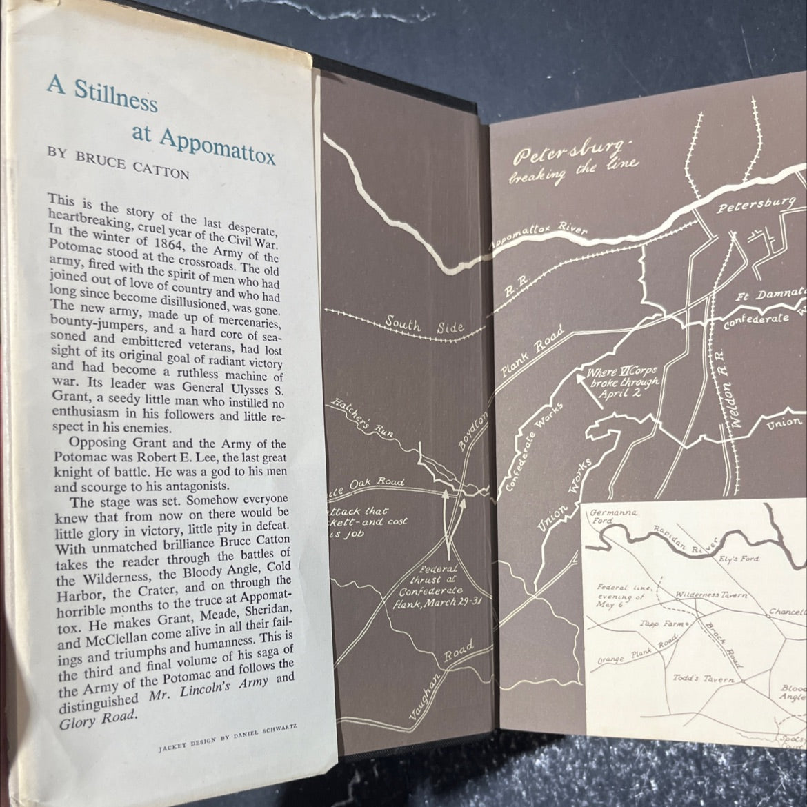 a stillness at appomattox book, by bruce catton, 1954 Hardcover image 4