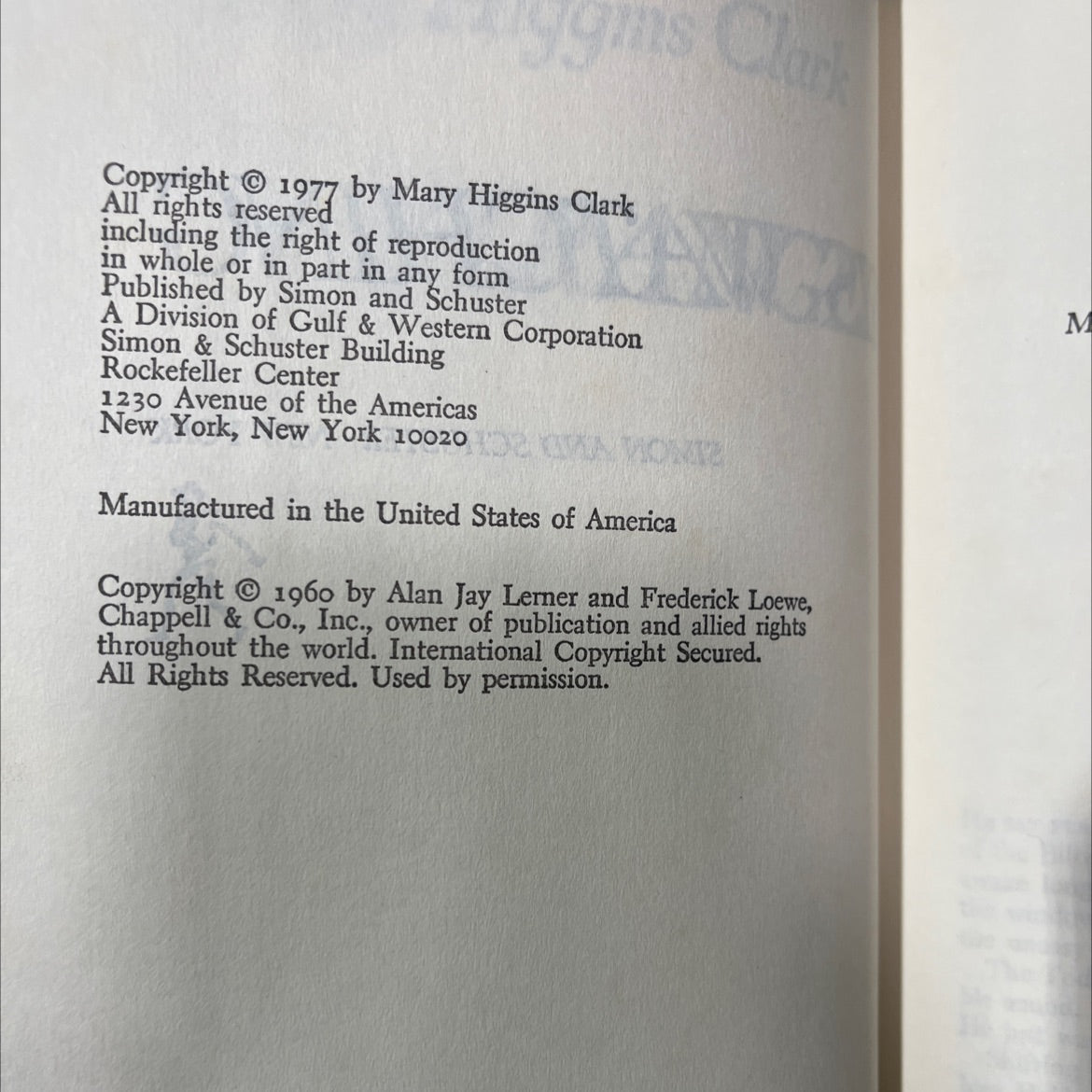 a stranger is watching book, by Mary Higgins Clark, 1977 Hardcover image 3