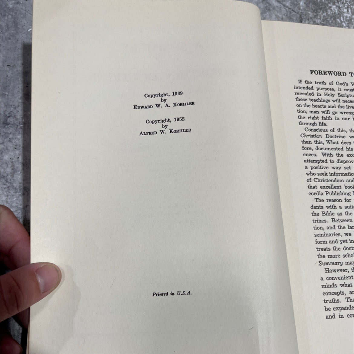 a summary of christian doctrine a popular presentation of the teachings of the bible book, by edward w. a. koehler, image 3