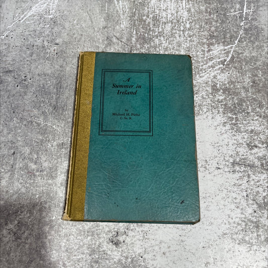 SIGNED a summer in ireland book, by michael h. pathe, 1931 Hardcover, First Edition, Antique image 1