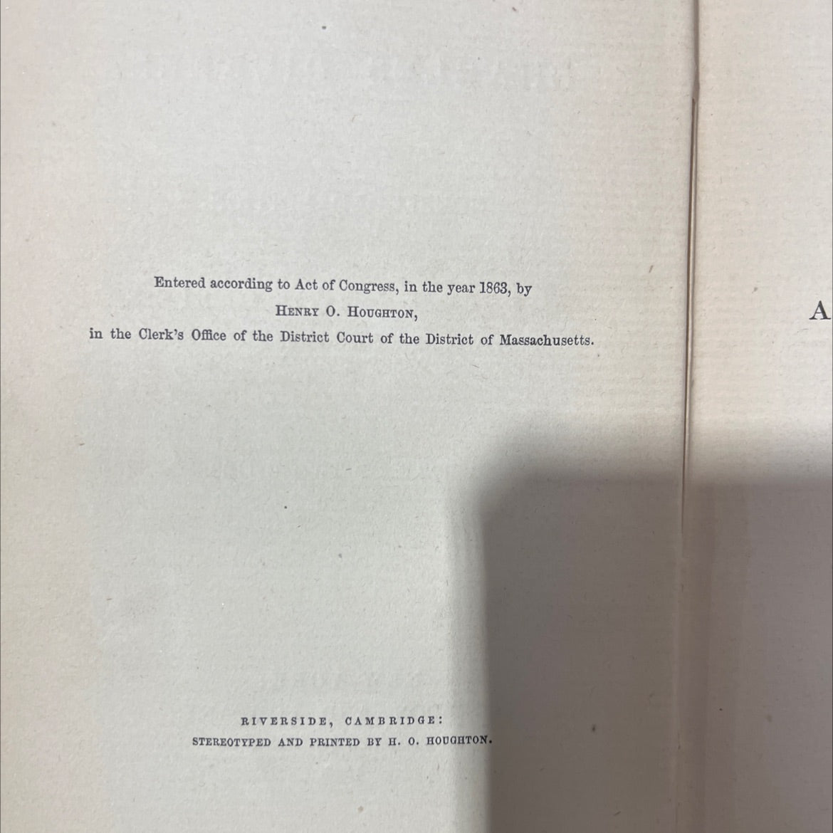 a tale of two cities vol. ii book, by charles dickens, 1863 Hardcover image 3