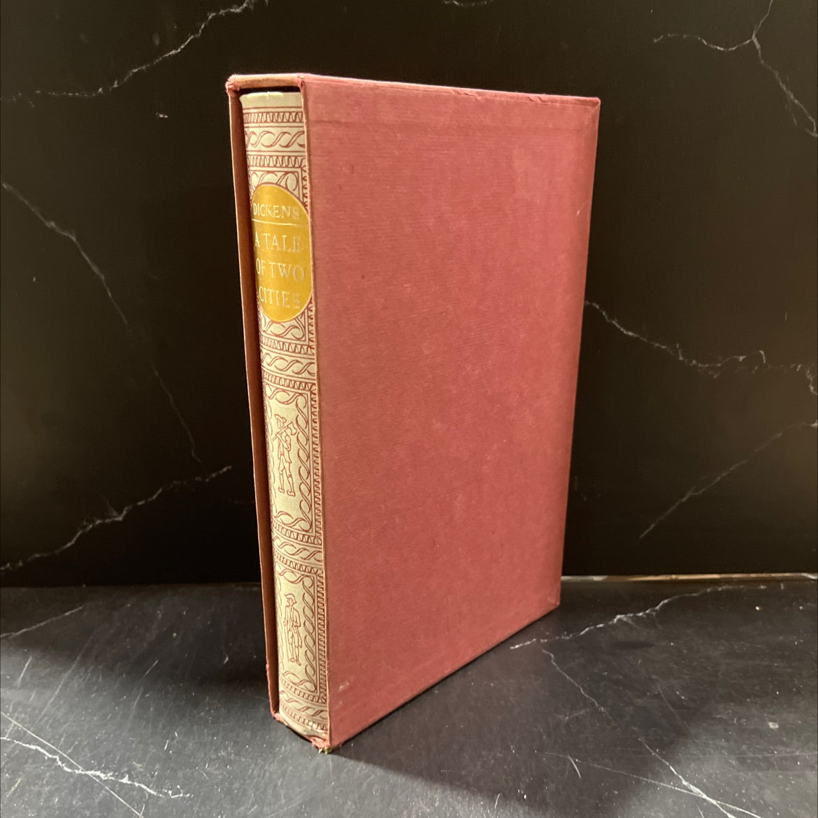 a tale of two cities book, by charles dickens, 1938 Hardcover image 4