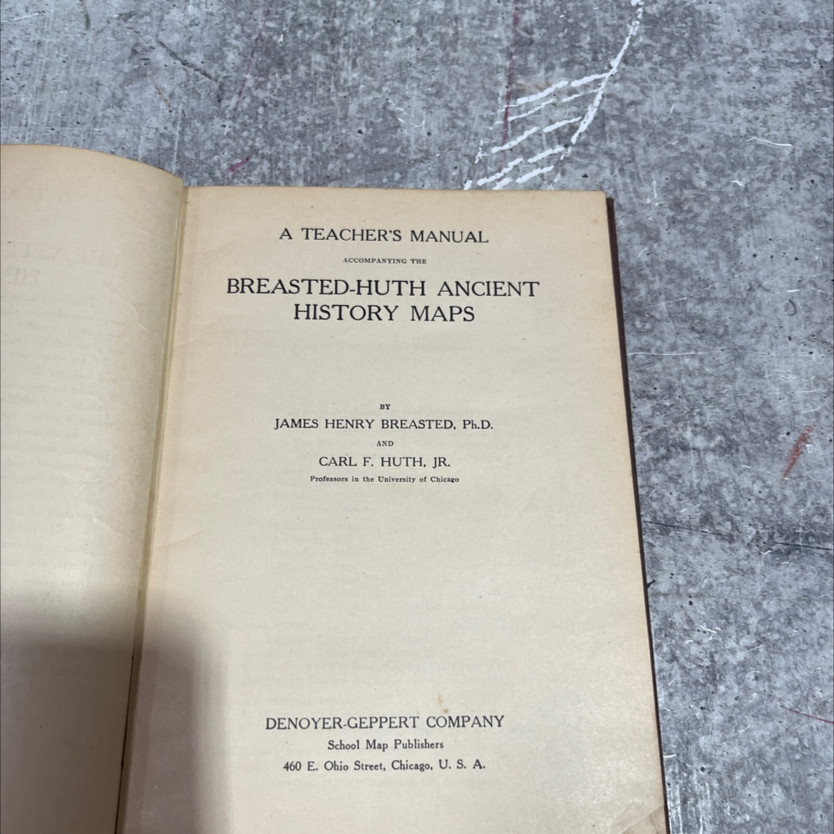 a teacher's manual accompanying the breasted-huth ancient history maps book, by james henry breasted, carl f. huth, image 2