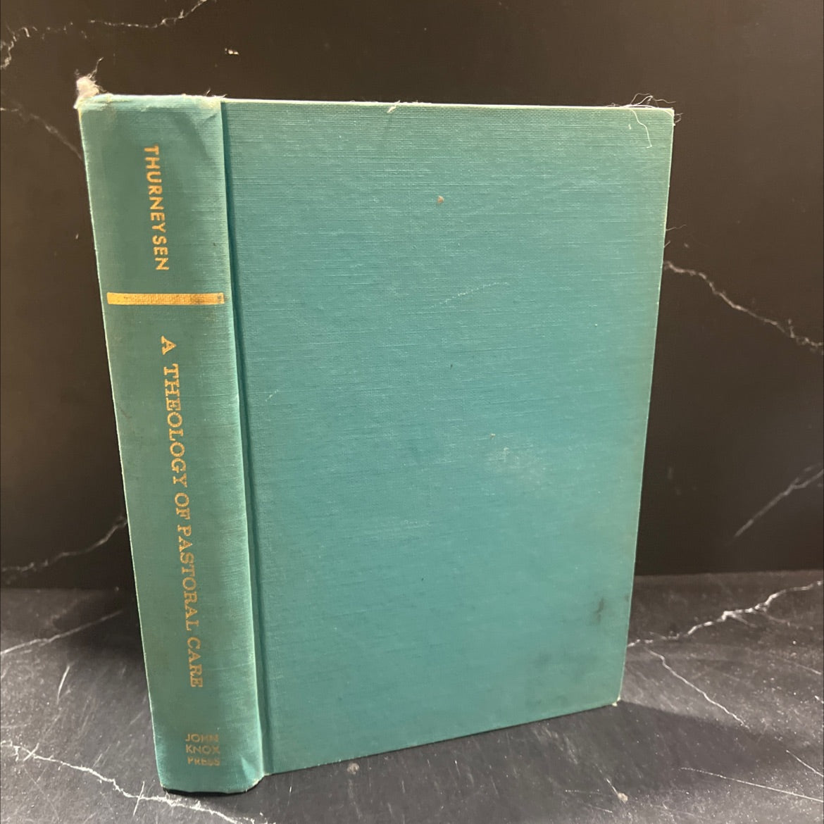 a theology of pastoral care book, by Eduard Thurneysen, 1962 Hardcover image 1