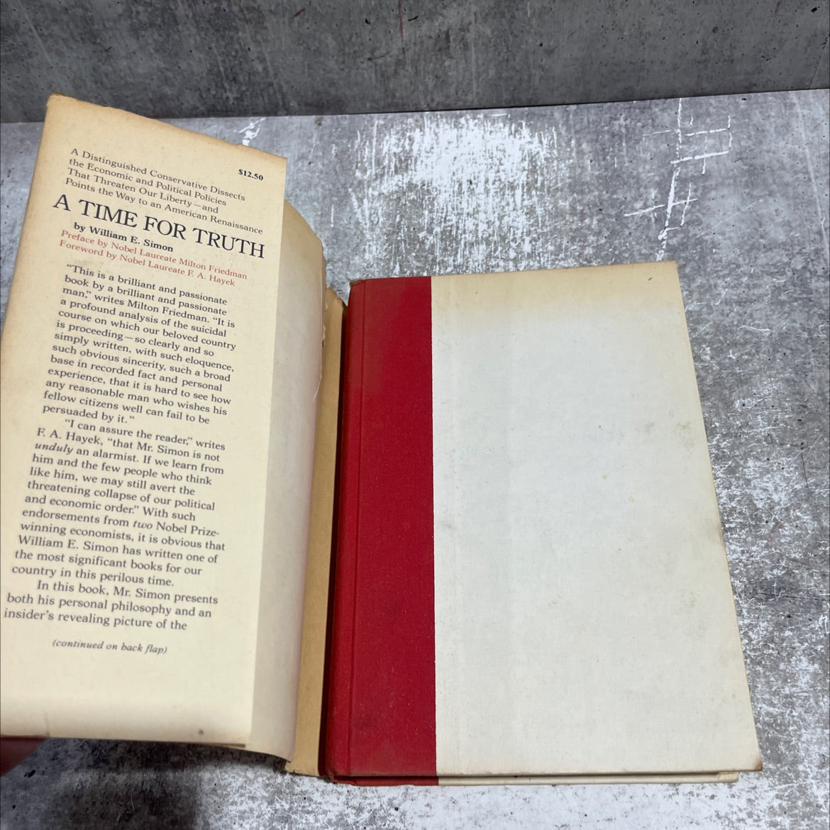 a time for truth book, by william e. simon, 1978 Hardcover image 4