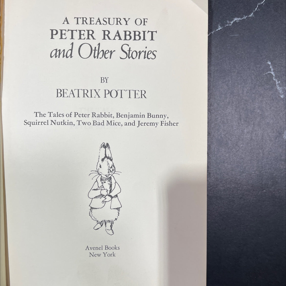 a treasury of peter rabbit and other stories book, by beatrix potter, 1970 Hardcover image 2