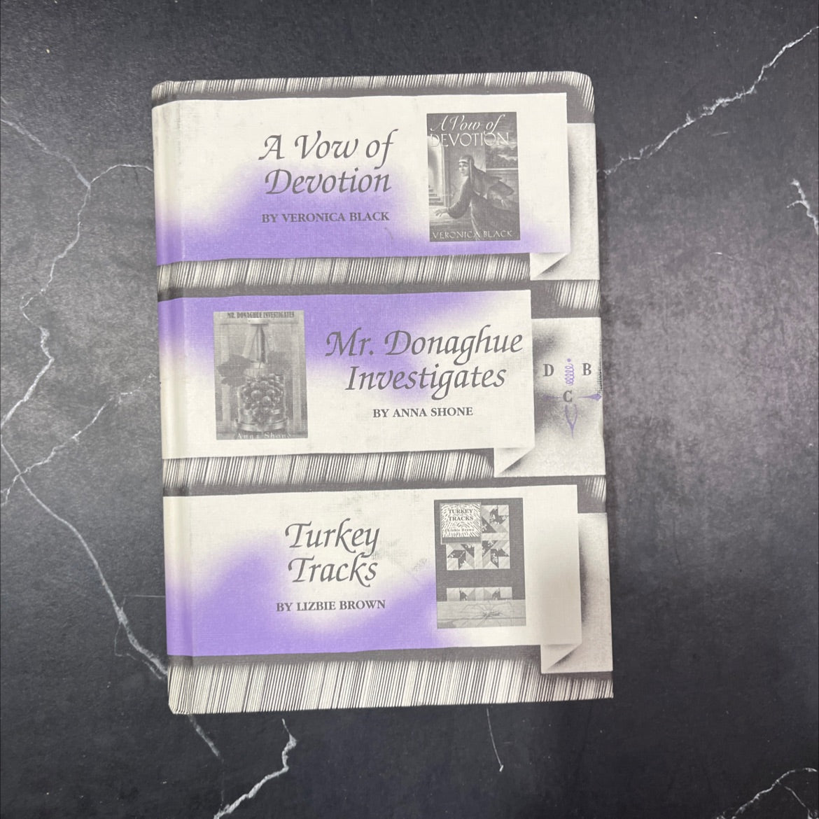 a vow of devotion book, by veronica black, 1995 Hardcover image 1