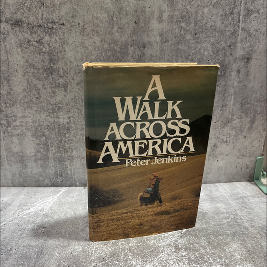 a walk across america book, by Peter Jenkins, 1979 Hardcover image 1