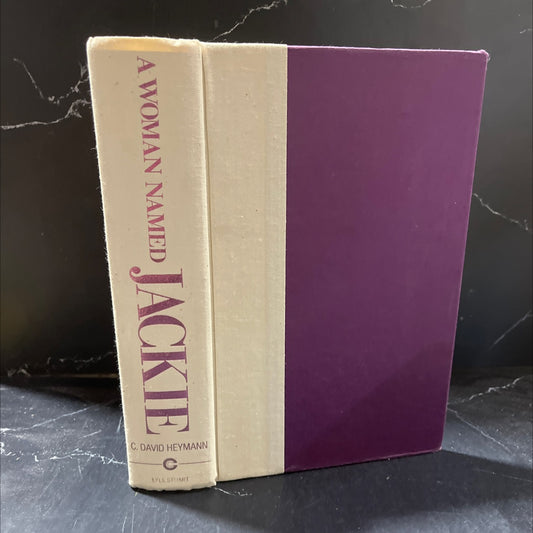 a woman named jackie book, by c. david heymann, 1989 Hardcover image 1