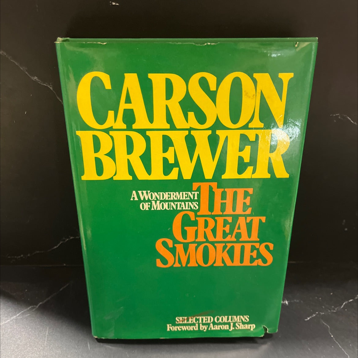 a wonderment of mountains: the great smokies book, by carson brewer, 1981 Hardcover image 1
