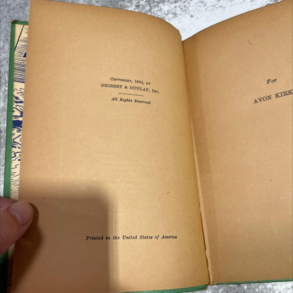 a yankee flier in italy book, by al avery, 1944 Hardcover image 3