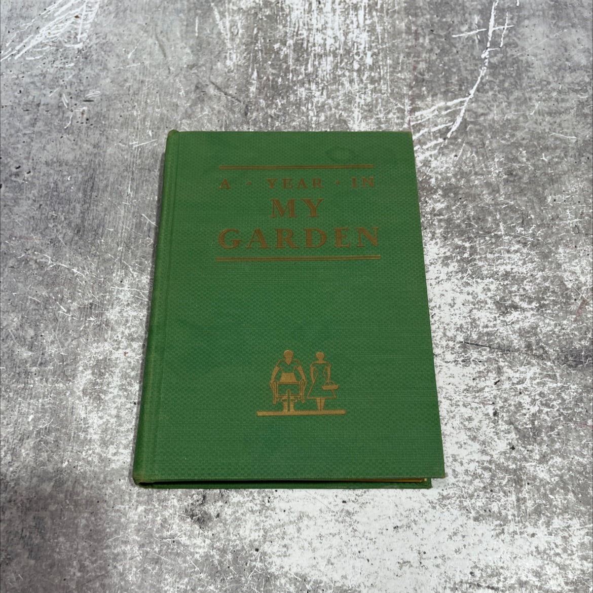 a year in my garden book, by Paul W Dempsey, 1938 Hardcover image 1