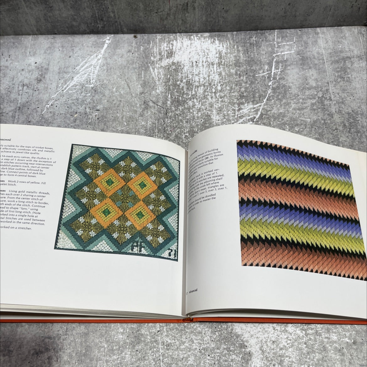 abel lasker bargello magic book, by Pauline Fischer and Anabel Lasker, 1972 Hardcover image 4